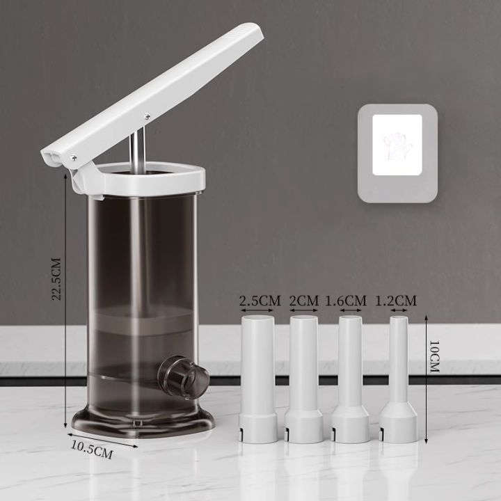 Homemade%20Sausage%20Maker%20With%20Stuffing%20Pipe%20Manual%20Fast%20Meat%20Stuffer%20Filling%20Machine%20Large%20Capacity%20Heavy%20Duty%20Kitchen%20Tools@#Qingyue%20-%20Image%204