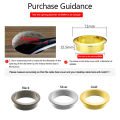 Round Practical Office Buckle Line Cable Clamp Line Box Computer Grommet Wire Hole Cover Desk Table Cable Fastener. 