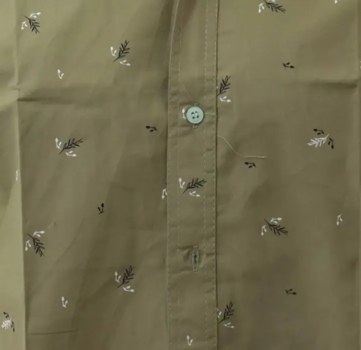 Flower%20Printed%20Cotton%20Casual%20Short%20Sleeve%20Shirt%20For%20Men%20-%20Deep%20Green%20%7C%20Fashion%20Printed%20Half%20Shirt%20For%20Men%20-%20Image%203