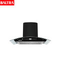 BALTRA Chimney | Hercules 90 cm | BCH 123T |  High grade stainless steel panel | Tempered glass with 6 mm thickness | 3 speed touch control | Auto heat clean function | Hand sensor and touch control | 100% pure copper motor | 5 year motor warranty. 