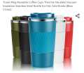 BPA Free Stainless Steel Vacuum Insulated Coffee Travel Mug for Ice Drink and Hot Beverage - Thermos Cups. 