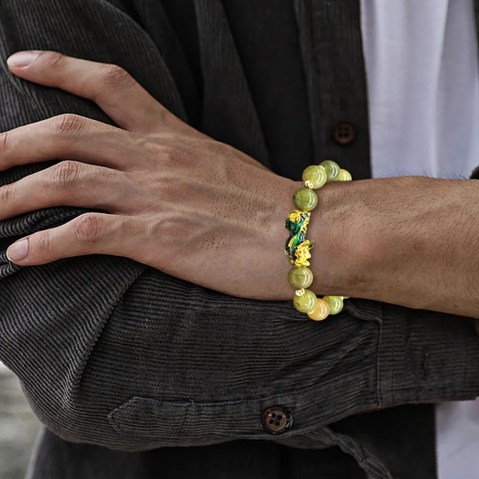 CARAT Feng Shui Bracelet Vintage Feel Color-changing Pixiu