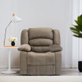 SB Furniture Zac Recliner sofa 1 Seater - Light Brown (96x97x101cm). 