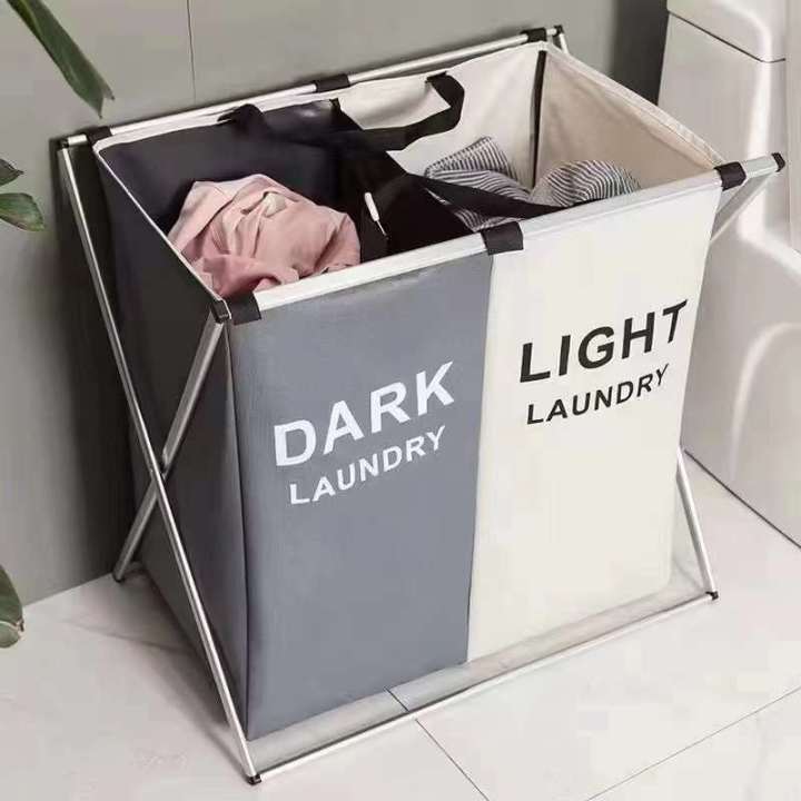 Foldable Laundry Basket - Double