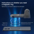 |4/1 Shutter Grip Bluetooth Handheld for Grip Mobile Phone Snapgrip Magnetic Magsafe Remote Control with Screw Tripod Mounting. 