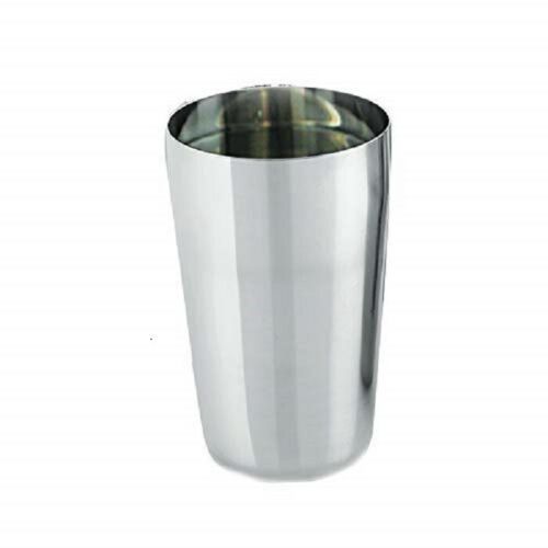 100% Stainless Steel Neelam Water Drinking Glass Plain Serving glass 300ML, Set Of 6  Thumps Up