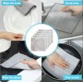 Premium quality 2 layer scrubber & dish washer |Non-Scratch Wire | Stainless Steel Scrubber | Easy cleaning | Machine Washable | Multipurpose Dishwash | For clean dishes, countertops, stovetops, grills, and even bathroom. 