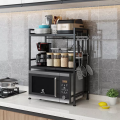 Microwave Oven Adjustable 2 Layers Kitchen Storage Rack. 
