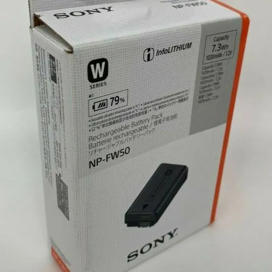 Sony%20Mirrorless%20Camera%20Rechargeable%20Battery%20Pack%20NP-FW50%20W-series%20-%20Image%202