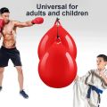 Fashion Heavy Duty Aqua Punching Bag Boxing Practice PVC Heavy Punching Bag Hanging Red Boxing Water Aqua Bag. 