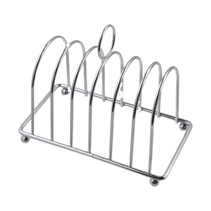 Bread Rack Ss Bread Display Stand 6 Slots Bread Rack Stainless Steel Loop Carry ...