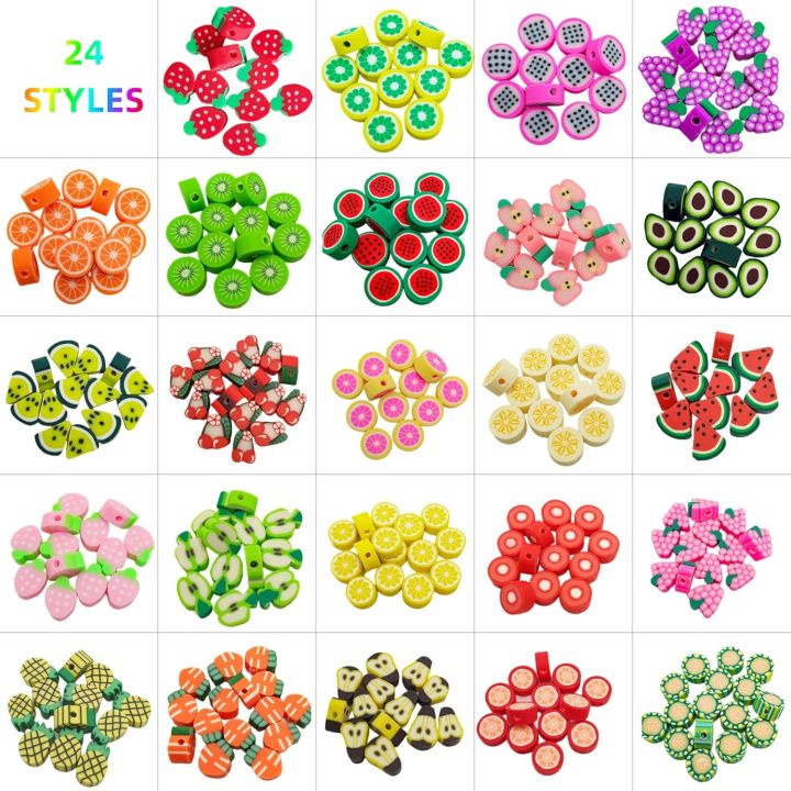 Polymer%20Clay%2010Pcs%20Random%20Fruit%20Beads%20For%20Jewelry%20Making-%2010Mm%20-%20Image%204