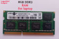 DDR3 8 GB PC3 Laptop RAM. 