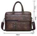 JEEP BULUO PU Leather Briefcase Bag  New 2023 Laptop Bag Travel Handbags Business Shoulder Bag for Men. 