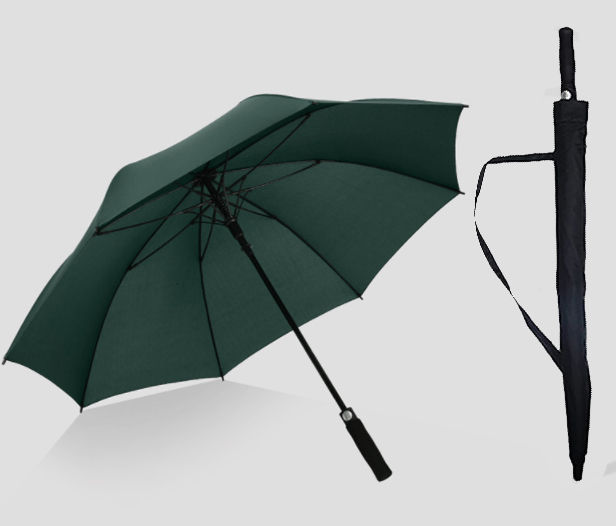 Big Size 8 Ribs Heavy-Duty Windproof, Waterproof Straight Auto Open Large Umbrella