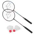 Badminton Racket Set  (With Free Bag) | Lightweight Badminton Racket in Pair. 