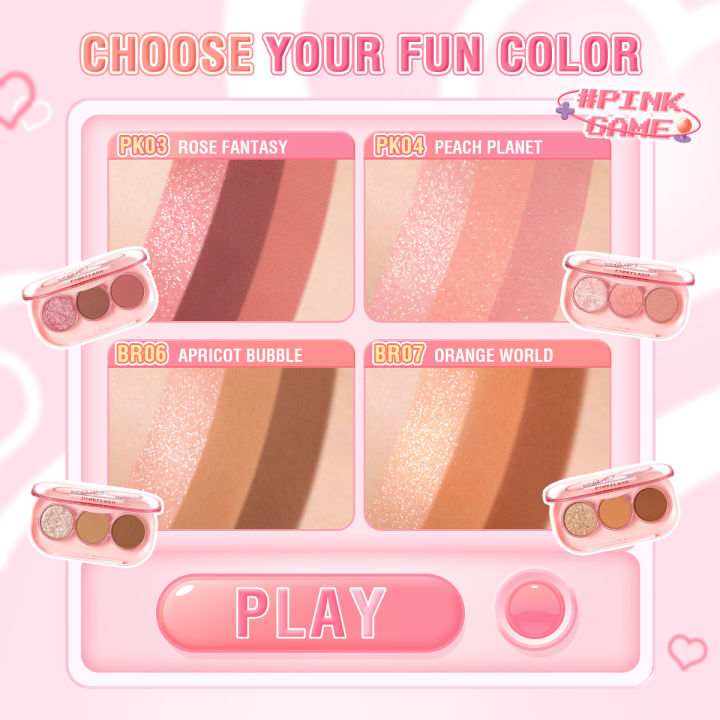 PINKFLASH%203%20Colors%20Glitter%20Eyeshadow%20Palette%20Waterproof%20Long-lasting%20Non-cakey%20High%20Pigment%20Eye%20Shadow%20Powder%20Makeup%20Cosmetics%20-%20Image%204