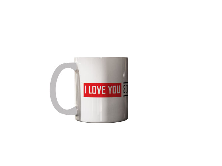 "I Love You 3000" Iron Man Printed Ceramic Coffee Mug | Ceramic Coffee Mug