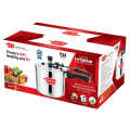 Presto Stainless Steel Classic Inner Lid Pressure Cooker 3 Litre - Induction Compatible. 