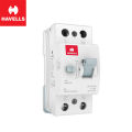Havells DP 16A/30mA ( RCCB/ELCB ) 'AC' | PVC Plastic Base Model ( White ). 