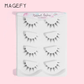 MAANGE MAGEFY 5 Pairs Separated Cat Eye False Eyelashes MGY7449. 