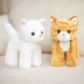 Kids Toys Stuffed Animals Cat Plush Toys Cartoon Soft Cute Plush Kitten Doll 20cm Simulation Stuffed Lifelike Cat Birthday Gift. 