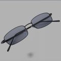 Metal Frame Golden, Sliver & Black Frame  New Fashion Style Sunglasses Square For Women & Men. 