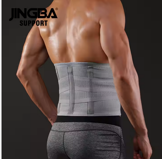 JINGBA%20SUPPORT%20Fitness%20Waist%20Back%20Support%20Belts%20Sweat%20Belt%20Trainer%20Trimmer%20Musculation%20Abdominale%20Sports%20Lumbar%20joint%20Protector%20-%20Image%204