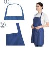 Waterproof Kitchen Apron With Front Pocket. 