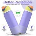 Silicone Water Bottle Boot Owala 24oz 40oz Anti-Slip Protective Sleeve Bottom Bumper Protector For Freesip Twist. 