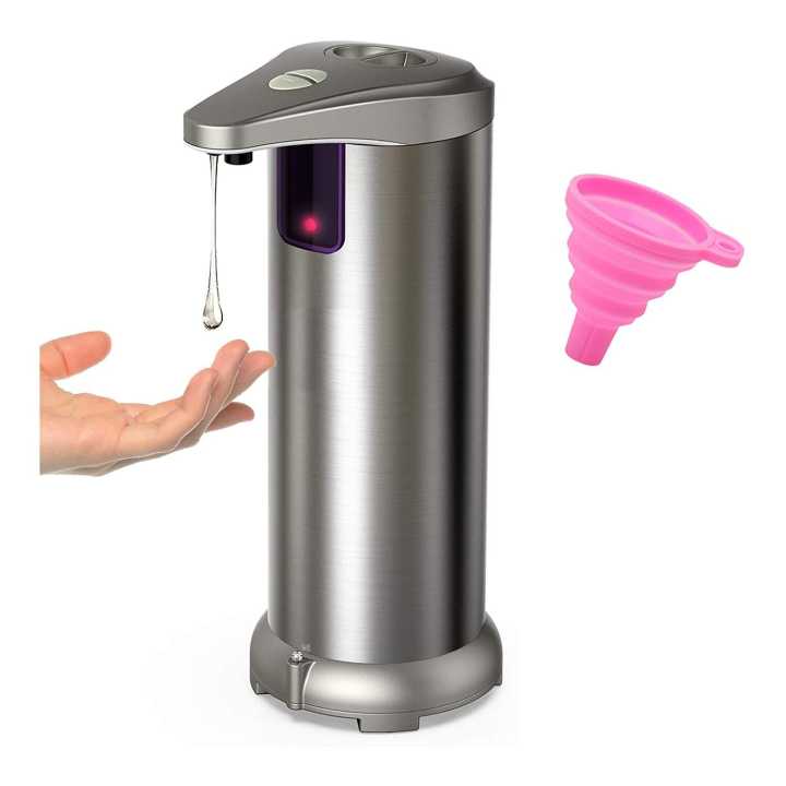 Stainless%20Steel%20Infrared%20Sensor%20Automatic%20Soap%20Dispenser%20250ML%20-%20Silver%20-%20Image%202