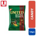 UNITED Butterscotch Hard Candy (140gm). 