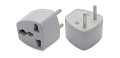 Europe Plug to Universal Adapter 3 Pin To 2 Pins Round Pins Travel Shoe Adapter Converter. 
