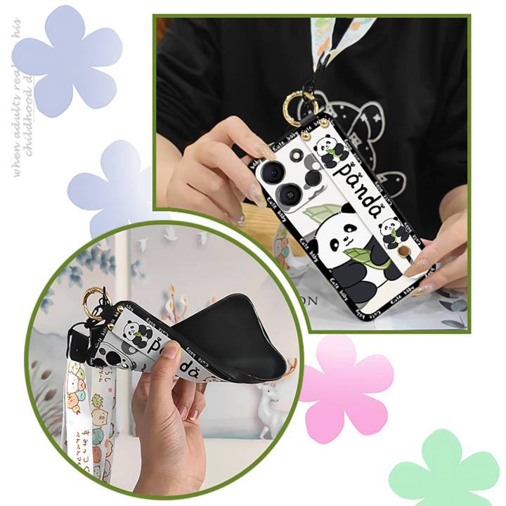 phone%20cover%20cute%20Phone%20Case%20For%20Itel%20A05S/A663L%20Wristband%20protective%20Fashion%20Design%20phone%20pouch%20Lanyard%20phone%20case%20Anime%20-%20Image%203