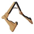 Universal Folding Wooden Guitar Stand Fit for Guitar Ukulele Bass. 