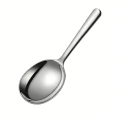 Practical 304 Stainless Steel Large Soup Spoon Rust-proof Food Grade Big Colander Deepen Simple Communal Spoon Restaurants. 