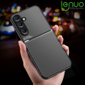Lenuo For Samsung Galaxy A26 Back Cover Anti-fall Soft Non-slip Silicone Grain Phone Case. 
