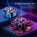 Libishop4pcs Sprocket Flywheel Petal Shape Fingertip Gyro Mechanical 3D Printing 360° Roatating Hand Spinner Gearwheel Spinning Top PLA Spring Gear Chain Gyroscope Classic Toys. 