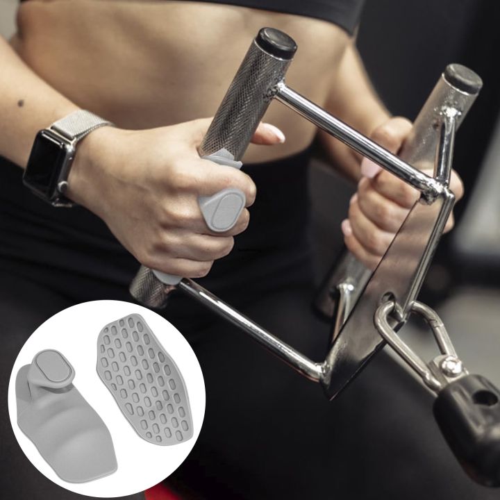 Workout Grip Gloves Non-slip Fingerless Gym Gloves for Weight Lifting Bodybuilding Silicone Workout Grips for Men Women Hand Protection for Deadlifts Pull-ups Fingerless Weightlifting Gloves