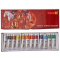 Camel Artist Acrylic Color Paint Set of 9 ML Tube in 12 Shades (Set of 12, Multicolor) - Color Set |. 