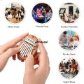 Difutagui Zheng Set Gift Portable Musical Instrument Drop Bag Thumb Kalimba 2025 New Sales promotion Mini 8 Key Piano 1 Style Cute and Beautiful Kids. 