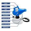 4.5L ULV Cold Fogging Electric Water Sprayer Portable Garden Fogger Machine Atomizer for Home, Office, Lawn (Blue). 