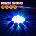 10Pcs Durable Small Mini LED Light Battery Powered Colorful Light Bulb Electronic Toys Accessories for Lantern Wick Base. 
