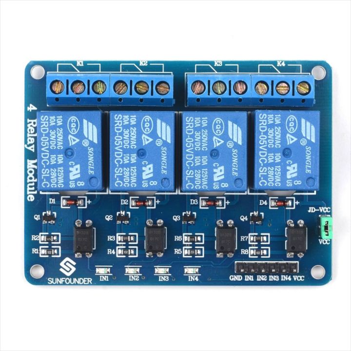 4 Channel Relay Module | Daraz.com.np