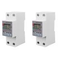 ARELENE 2X Tuya 63A 110V 220V WiFi Energy Meter Kwh Metering Switch Timing Function with Voltage Current and Leakage Protection. 