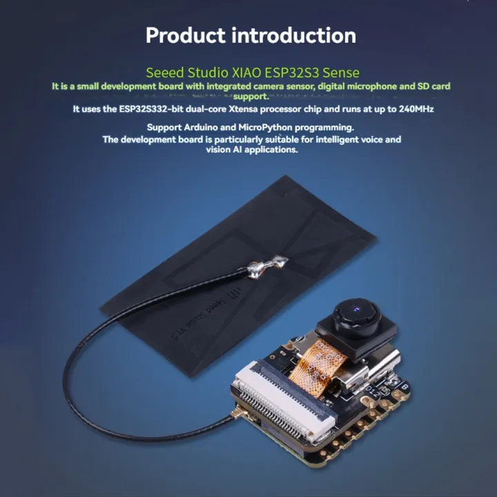 ESP32%20S3%20Sense%20240MHz%20Thumb%20Wi-Fi%20Development%20Board%20Dual-Core%2032-Bit%20Processor%20Chip%20Development%20Board%20-%20Image%204