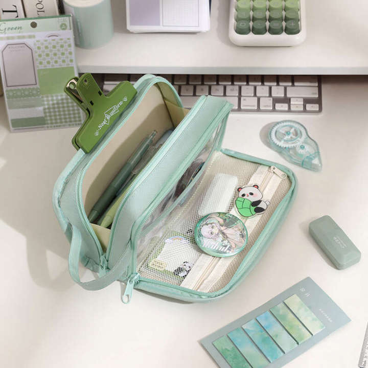 New%20Pain%20Bag%20Sun%20Valley%20Bar%20Chi%20Creative%20Case%20Appearance%20Simple%20Large%20Capacity%20Junior%20High%20Boys%20and%20Girls%20Pencil%20Box%20-%20Image%202