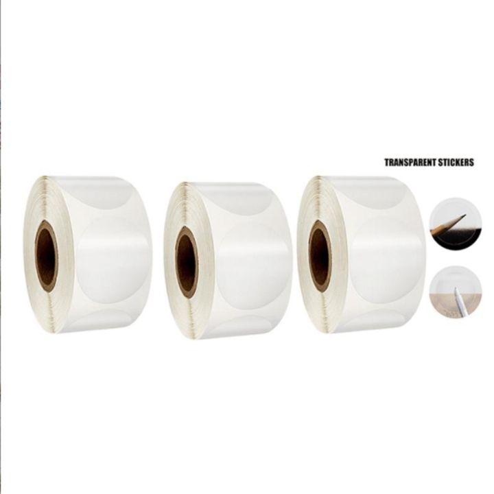 Kqueebee%20Transparent%20Sealing%20Sticker%20PVC%20Plastic%20Round%20Sticker%20Label%20Handmade%20Package%20New%20Sealing%20Sticker%20500Pcs%20Per%20Roll%203Roll%20-%20Image%202
