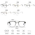 Fashion Square Photochromic Glasses Man Luxury Anti Blue Light Glasses Classic Color Changing Eyewear Men Metal Frame. 