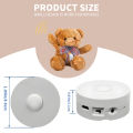 Small Music Box Button Play 195s Recordable Voice Module Sound Box for Plush Toy and Creative Greeting Card,Gift. 